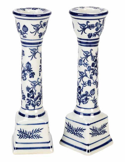 French Countryside Candlesticks (set Of 2) 33488