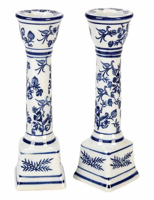 French Countryside Candlesticks (set Of 2) 33488