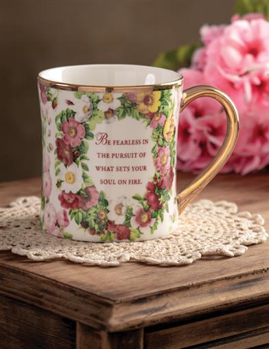 Be Fearless Porcelain Mug 33500