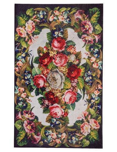 Vintage Rose Bouquet Floor Mat 33507