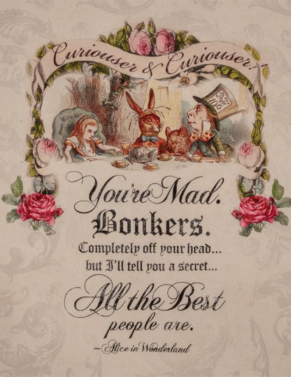 Alice In Wonderland Tablecloth 33510