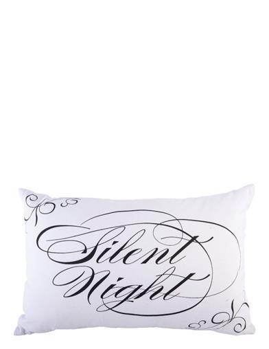 Spencerian Silent Night Pillow 33539