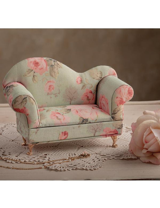 Chaise Lounge Jewelry Box 33561 by Victorian Trading Co