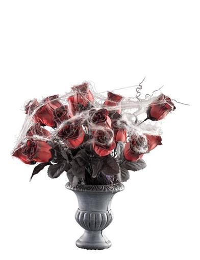 Cobweb Roses Vase 33634