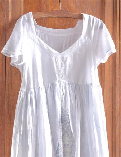 French Blue Fairytale Nightgown 33673