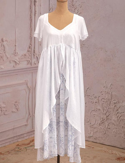 French Blue Fairytale Nightgown 33673