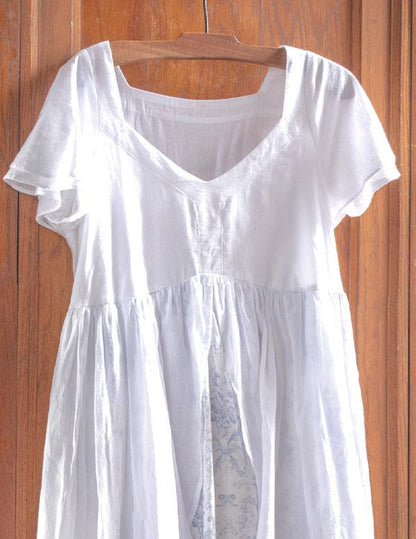 French Blue Fairytale Nightgown 33673