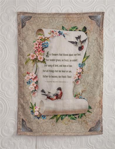 For All Things Fair Tea Towel 33675 by Victorian Trading Co