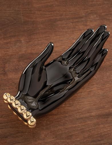 Onyx Hand Jewelry Plate 33686 by Victorian Trading Co
