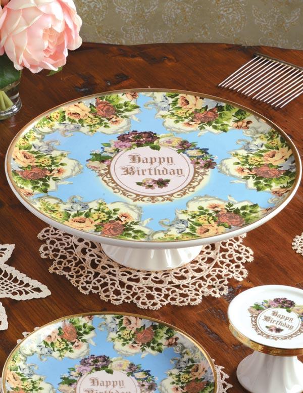 Happy Birthday Cake Stand 33694
