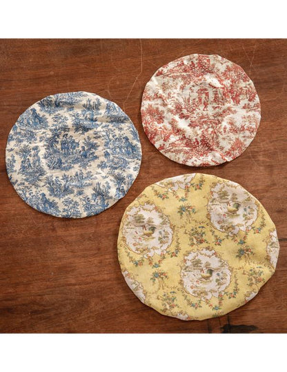 Toile De Jouy Antique Bowl Covers 33704