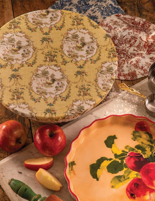 Toile De Jouy Antique Bowl Covers 33704