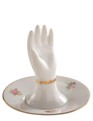 A Helping Hand Porcelain Ring Holder 33740