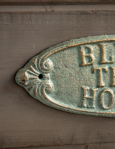Bless This House Cast-iron Sign 33760