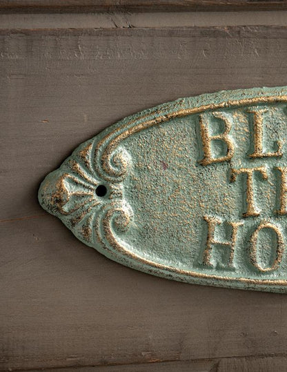 Bless This House Cast-iron Sign 33760