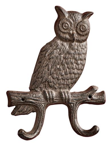 Owl Sentry Wall Hook 33803 Victorian Trading Co