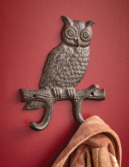 Owl Sentry Wall Hook 33803 Victorian Trading Co
