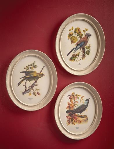Antique Aviary Wall Art Set Of 3 33814