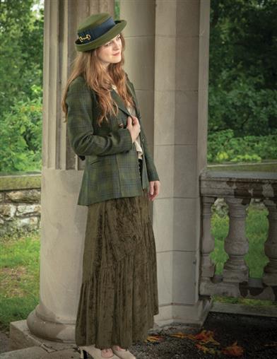 April Cornell Soiree Velvet Skirt 33826 by Victorian Trading Co