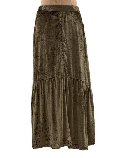 April Cornell Soiree Velvet Skirt 33826 by Victorian Trading Co