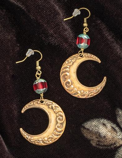 Crescent Moon Earrings 33890