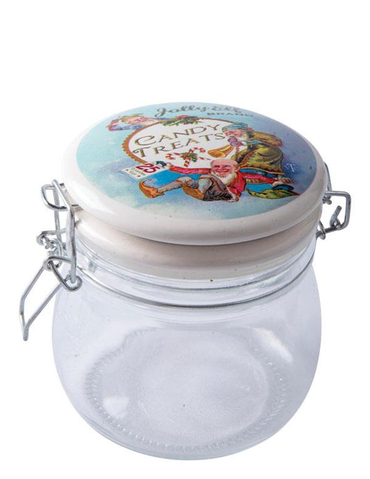 Homemade Holiday Vintage Snap Jars (set Of 3) 33894