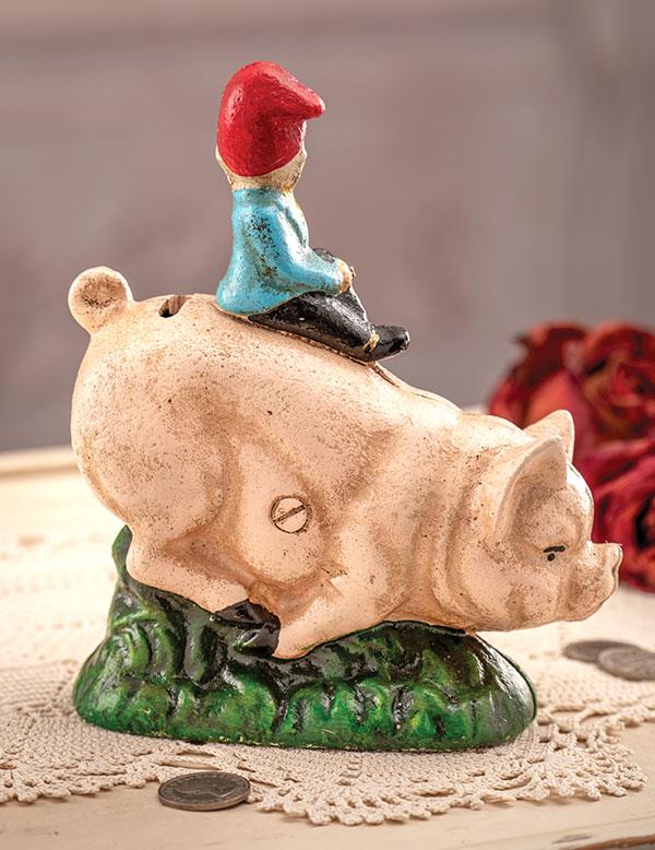 Wee Winkle And Paddy The Pig Bank 34030 by Victorian Trading Co