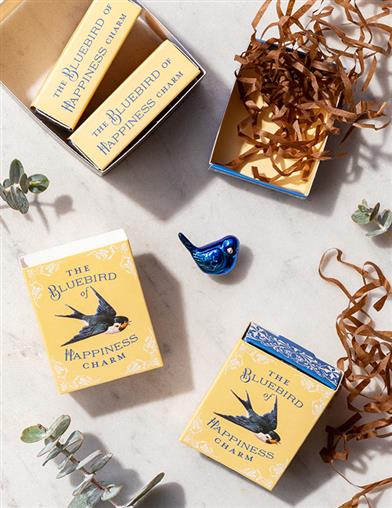Bluebird Of Happiness Charms (set Of 4) 34103