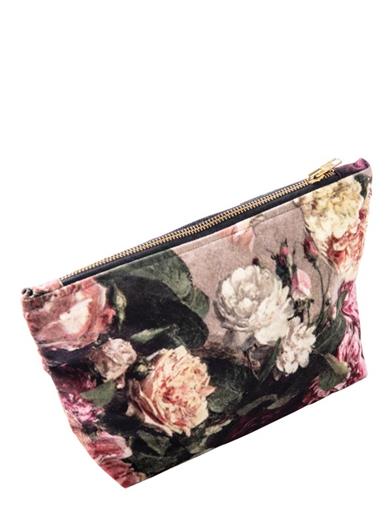 Velvet Rose Garden Zippered Pouch 34108 by Victorian Trading Co