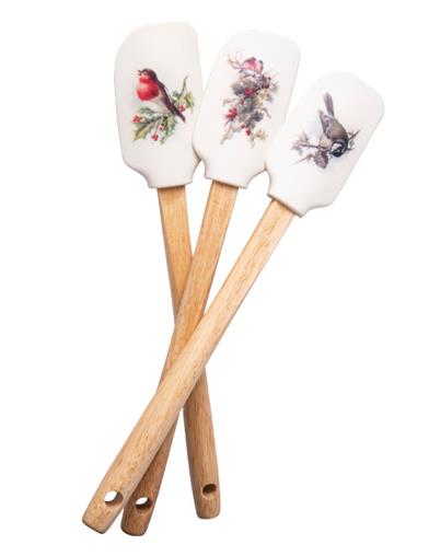 Winter Birds Spatula (set Of 3) 34213