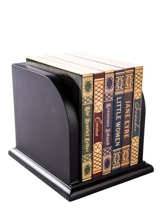 Old Book Cover Coasters (set Of 6) 34220