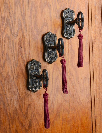 Lock And Key Wall Hook (set Of 3) 34235