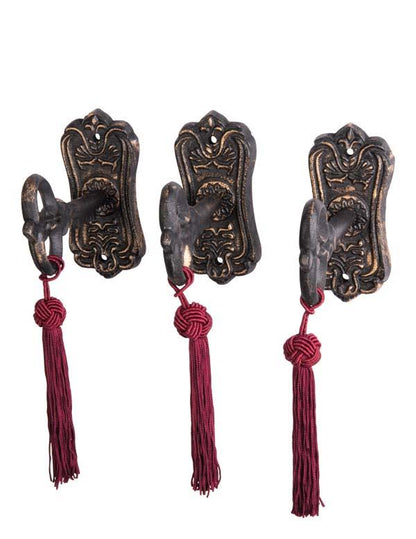 Lock And Key Wall Hook (set Of 3) 34235