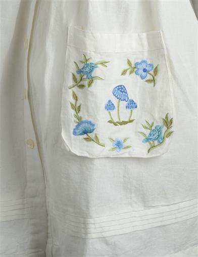 April Cornell Artist Smock Size XS 34283 Victorian Trading Co