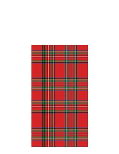 Tartan Christmas Hostess Napkin (set Of 15) 34289 Victorian Trading Co