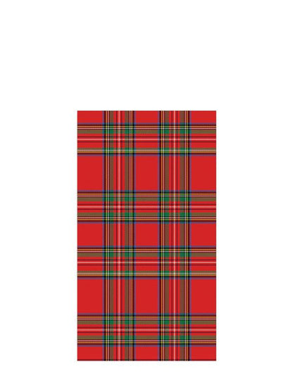 Tartan Christmas Hostess Napkin (set Of 15) 34289 Victorian Trading Co