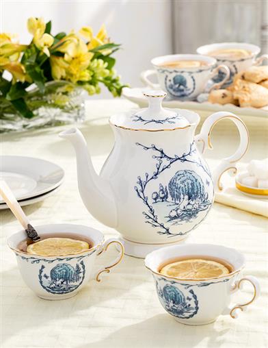 Legend Of The Pussy Willow Tea Set (6 Piece Set) 34299
