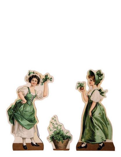 Irish Lassies & Clover Planter Dummy Boards 34347