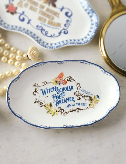 Elizabeth Barrett Browning Trinket Dish 34379