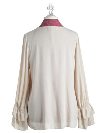 Genevieve Blouse 34387 One Size Fits All by Victorian Trading Co