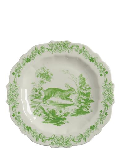 Lucky Rabbit Plates (set Of 4) 34418 by Victorian Trading Co