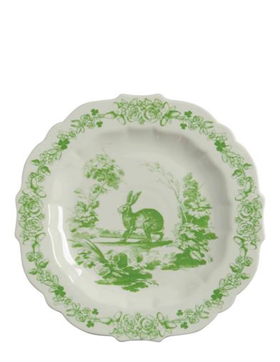 Lucky Rabbit Plates (set Of 4) 34418 by Victorian Trading Co