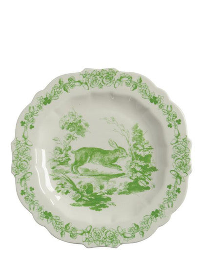 Lucky Rabbit Plates (set Of 4) 34418 by Victorian Trading Co