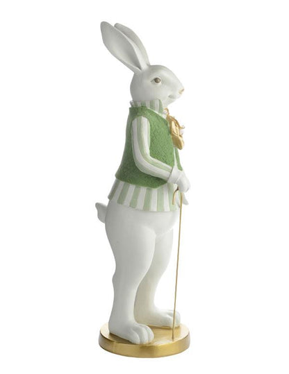 Frederick Furrington Bunny Rabbit Figurine 34466 by Victorian Trading Co