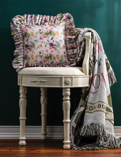 Where You Tend A Rose Tapestry Throw 34487