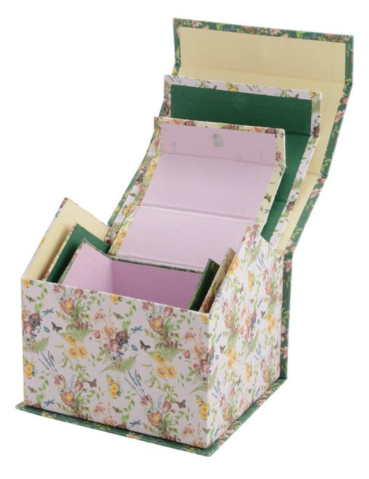 Secret Garden Cottage Nesting Boxes (set of 3) 34490 Victorian Trading Co