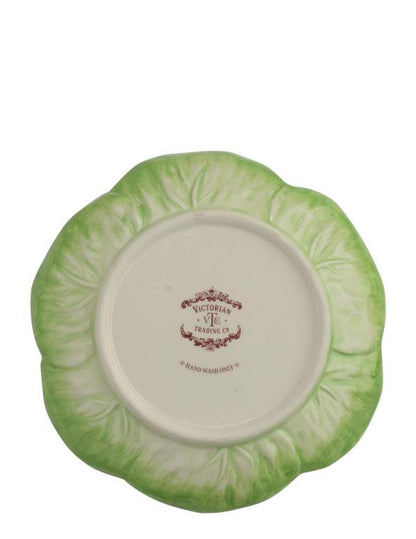 Green Cabbageware Plate (set Of 2) 34492 by Victorian Trading Co