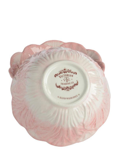 Pink Cabbageware Bowl (set Of 2) 34493
