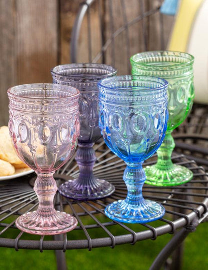 Pastel Goblet Quartet (set Of 4) 34501