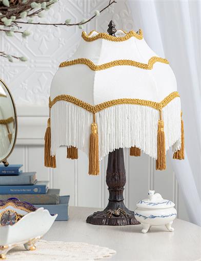 Ivory Dupioni Lampshade 34580